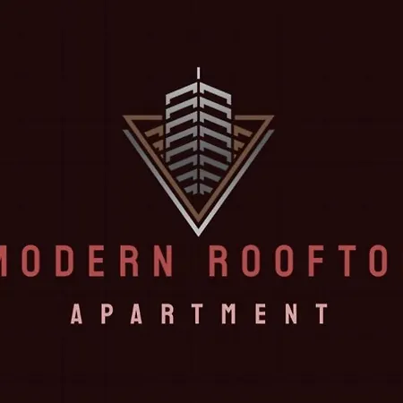 Apartment New Modern Rooftop Apartment-free Private Parking *