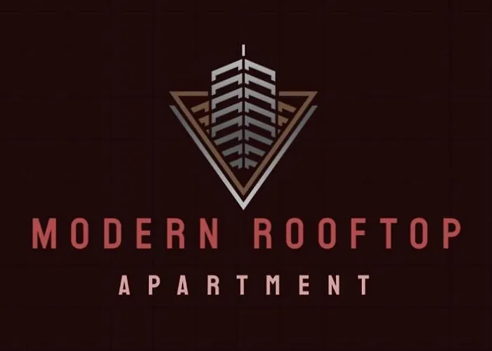 Apartment New Modern Rooftop Apartment-free Private Parking, Self Check-in *